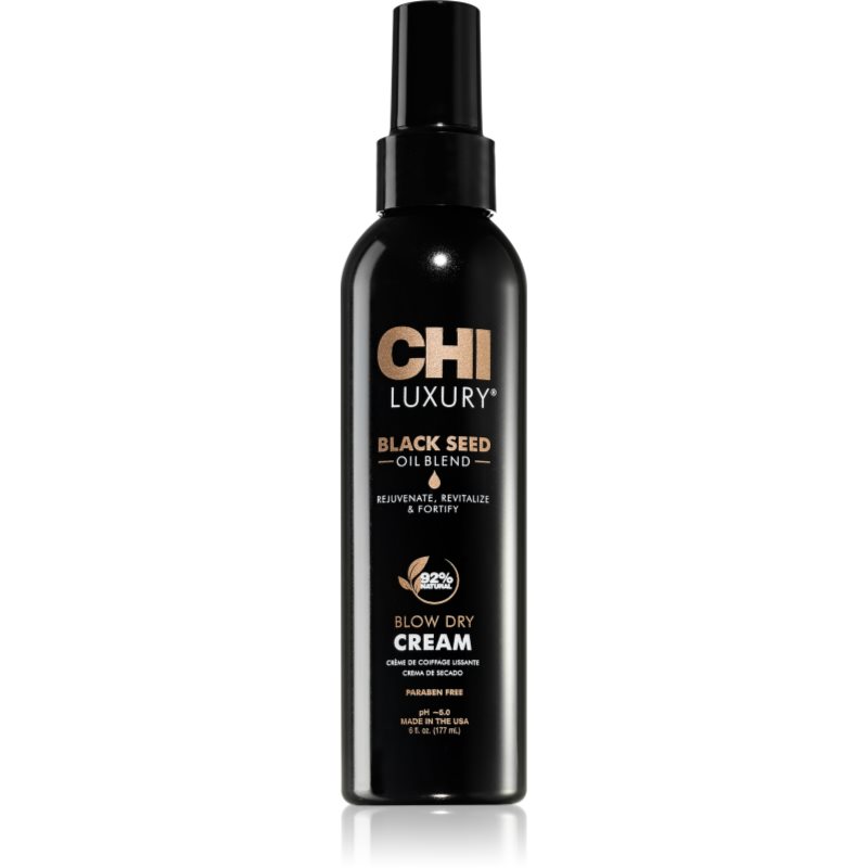 CHI Luxury black Seed Blow Dry Cream, 177 ML CHILDC6