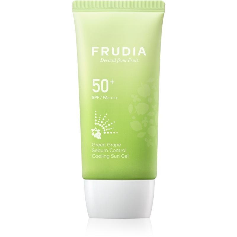 Frudia Sun Green Grape Sebum Control żel nawilżający do opalania do skóry tłustej i mieszanej SPF 50+ 50 g