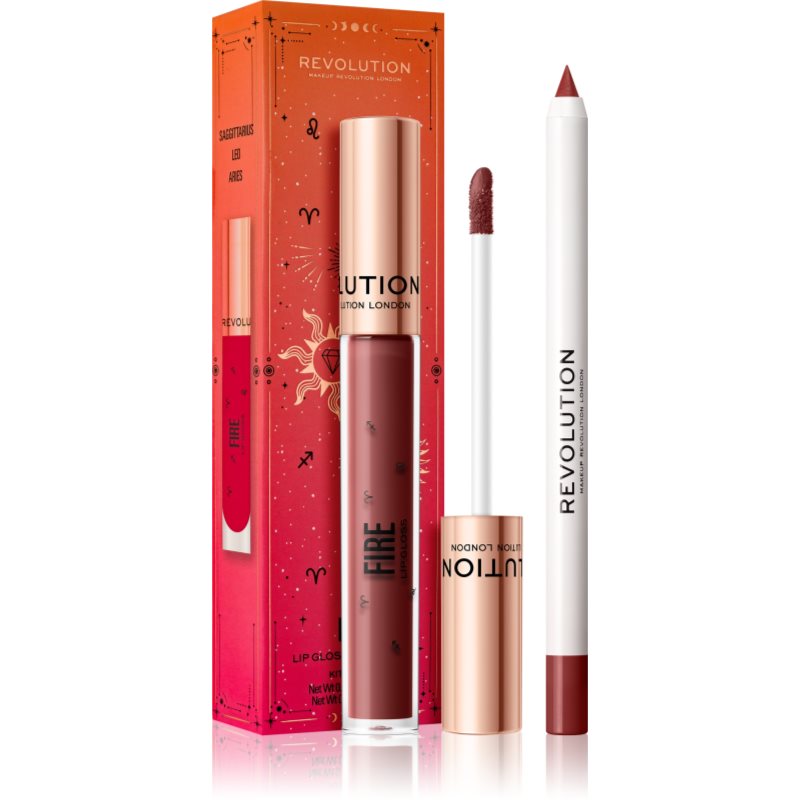 MAKEUP REVOLUTION FANTASY FIRE ZESTAW KOSMETYKÓW DO UST