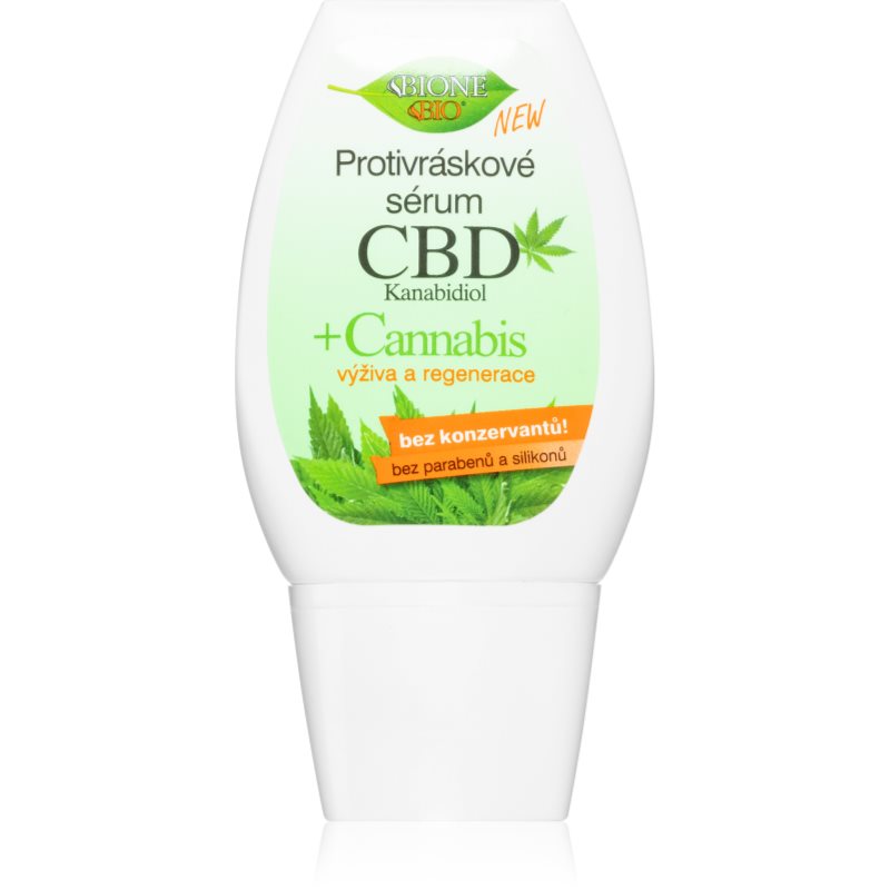 Bione Cosmetics Odżywcze serum przeciwzmarszczkowe CBD Kanabidiol 40 ml