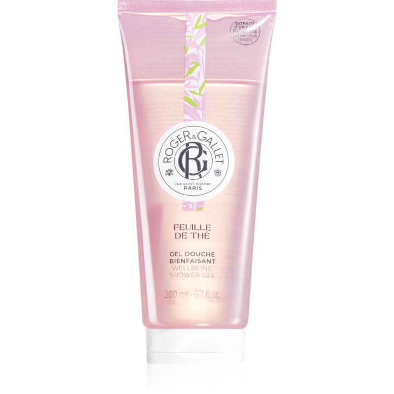 Żel pod prysznic Roger & Gallet Feuille De Thé Gel Douche Bienfaisant 200 ml (3701436908058)