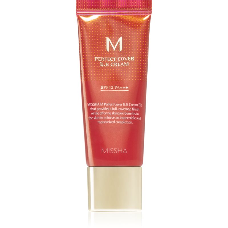 Missha M Perfect Cover BB Cream SPF42 PA+++ No 13 Bright Beige 20ml