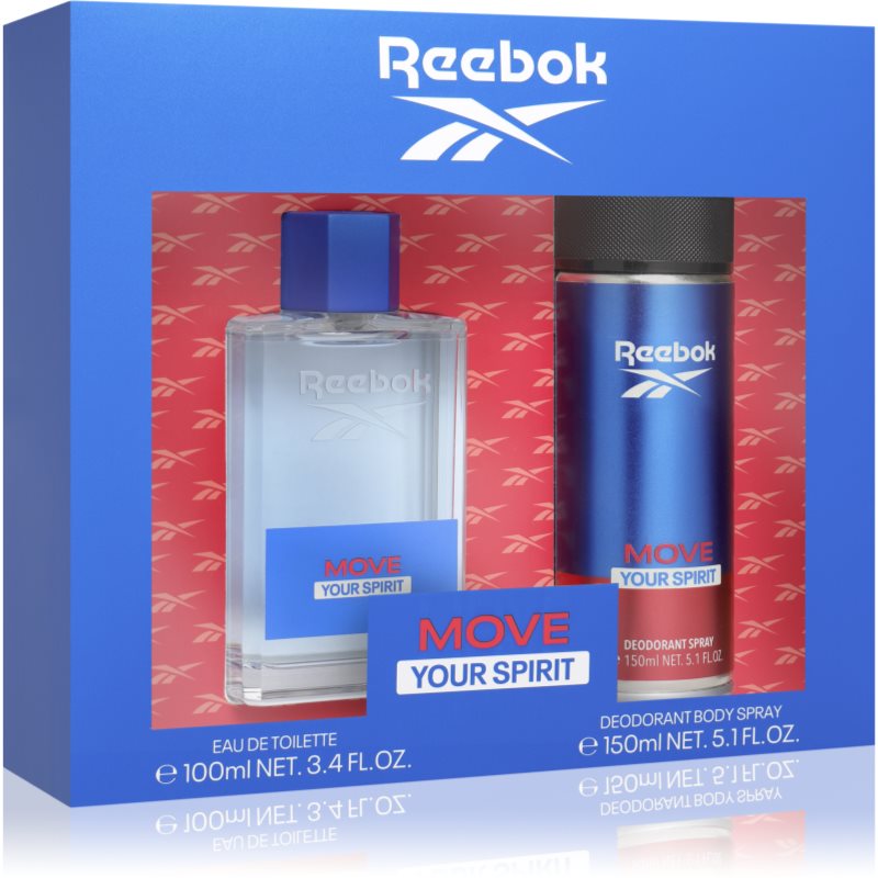 Reebok, Move Your Spirit, zestaw kosmetyków, 2 szt.