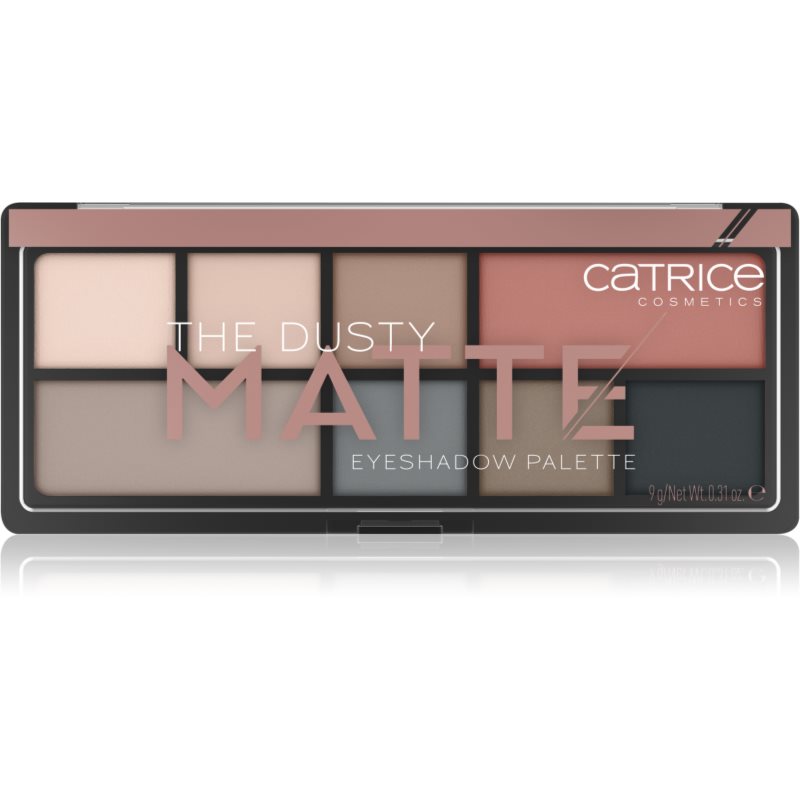 Catrice - THE DUSTY MATTE - EYESHADOW PALETTE - Paleta 8 cieni do powiek - 9 g