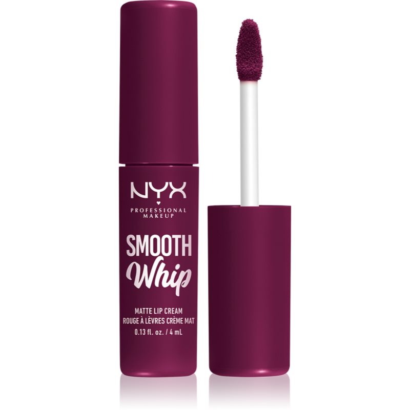 NYX Professional Makeup Smooth Whip Matte Lip Cream pomadka 4 ml dla kobiet 11 Berry Bed Sheets