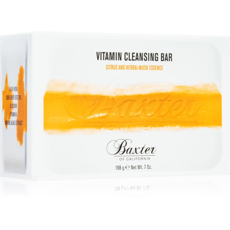 Baxter of California witaminy Cleansing _ _ _ _ _ _ _ _ _ _  mydła i Herbal Musk cytrusowe 884486332066