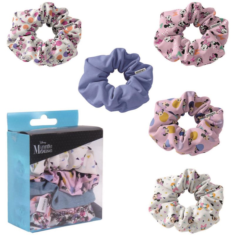 Disney Minnie Scrunchies gumka do włosów dla dzieci 5 szt.