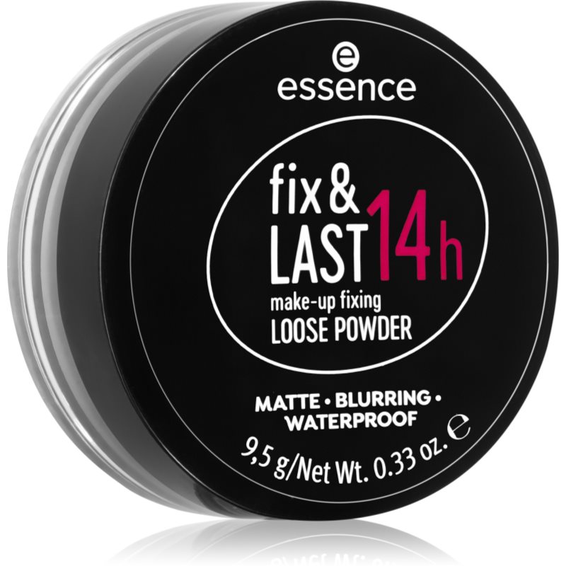 essence essence Fix & Last 14H Make-Up Fixing Loose Powder - puder transparentny 9,5 g