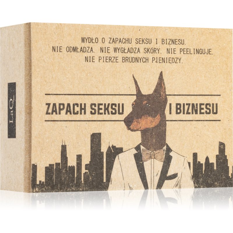 LaQ - Wegańskie mydło dla mężczyzn - Doberman - 85 g