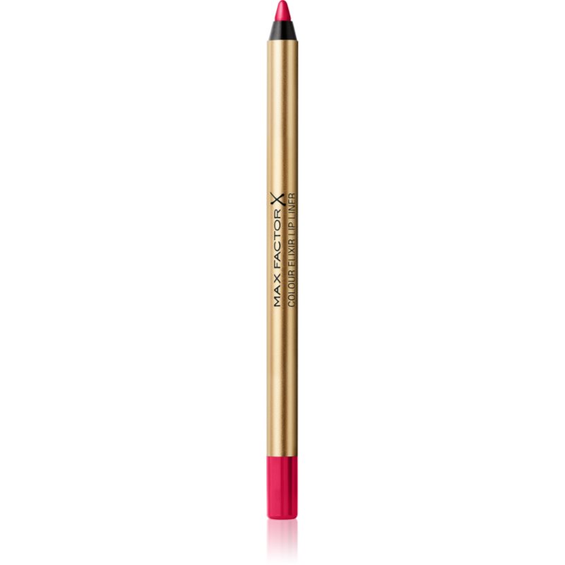 Max Factor Colour Elixir konturówka do ust, 60 Red Ruby, konturówka do ust, o gładkiej teksturze i matowym wykończeniu, wydłuża trwałość pomadki, 5 g