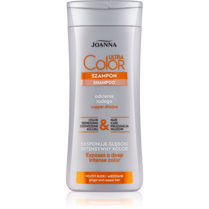 Joanna Ultra Color szampon do włosów odcienie rudego 200ml