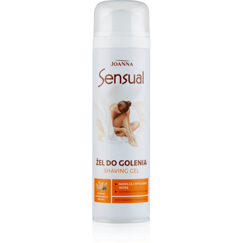 Joanna Sensual żel do golenia dla kobiet melon miodowy 200ml