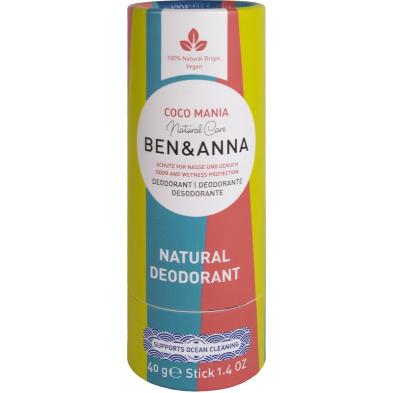 BEN & ANNA Naturalny dezodorant coco mania 40g Ben&Anna