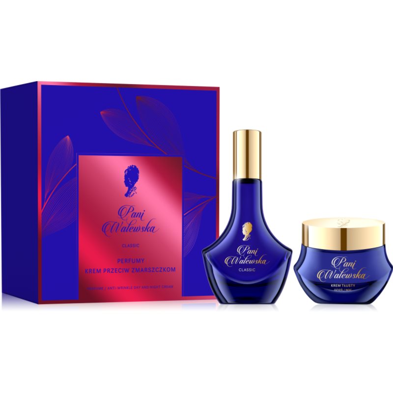 Pani Walewska Classic Zestaw Woda perfumowana 30 ml + Przeciwzmarszczkowy krem do twarzy 50 ml