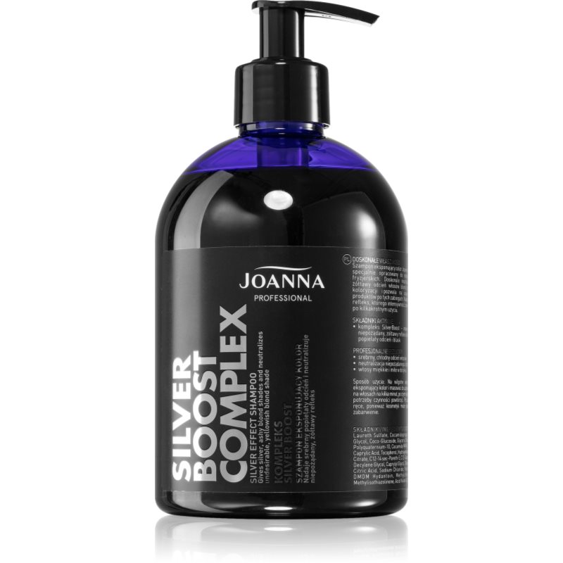 Szampon eksponujący kolor Joanna Silver Boost Complex 500g