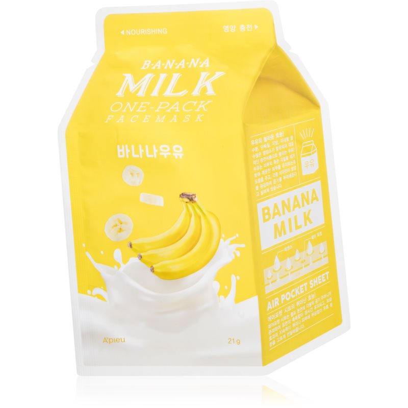 A'PIEU A'PIEU Banana Milk Bananowa Maska w Płachcie APIEU-1152