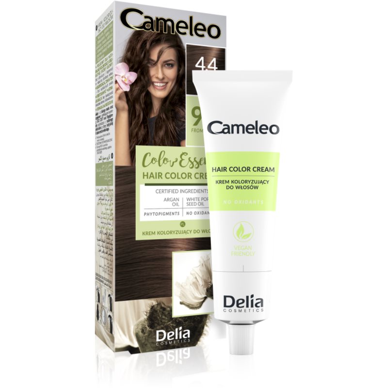 Delia Cameleo Krem koloryzujący do włosów 4.4 Spicy Brown 75 g