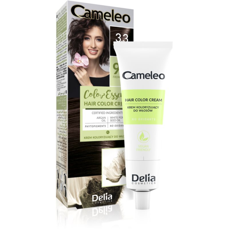 Delia Cameleo Krem koloryzujący do włosów 3.3 Chocolate Brown 75 g