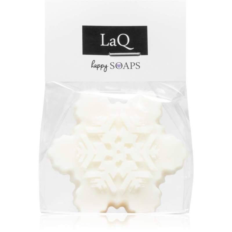 Laq Laq Happy Soaps Mydełko glicerynowe Śnieżynka biała 90g