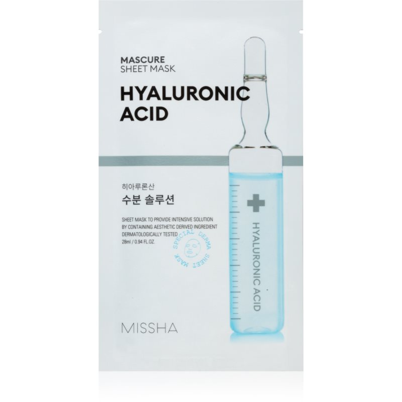 Missha Mascure Hyaluronic Acid maska w płacie