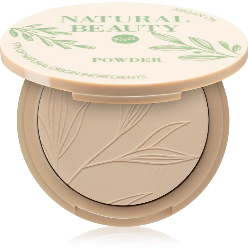 Bell puder prasowany z olejem arganowym NATURAL BEAUTY Powder 001, 9g