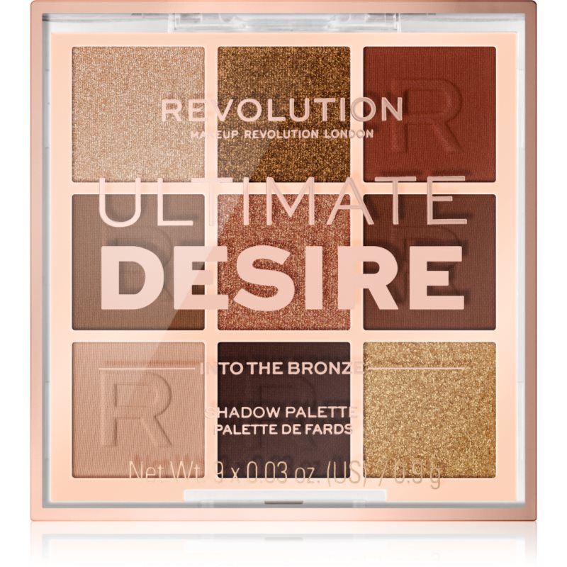 Makeup Revolution London Ultimate Desire cienie do powiek 8,1 g dla kobiet Into The Bronze