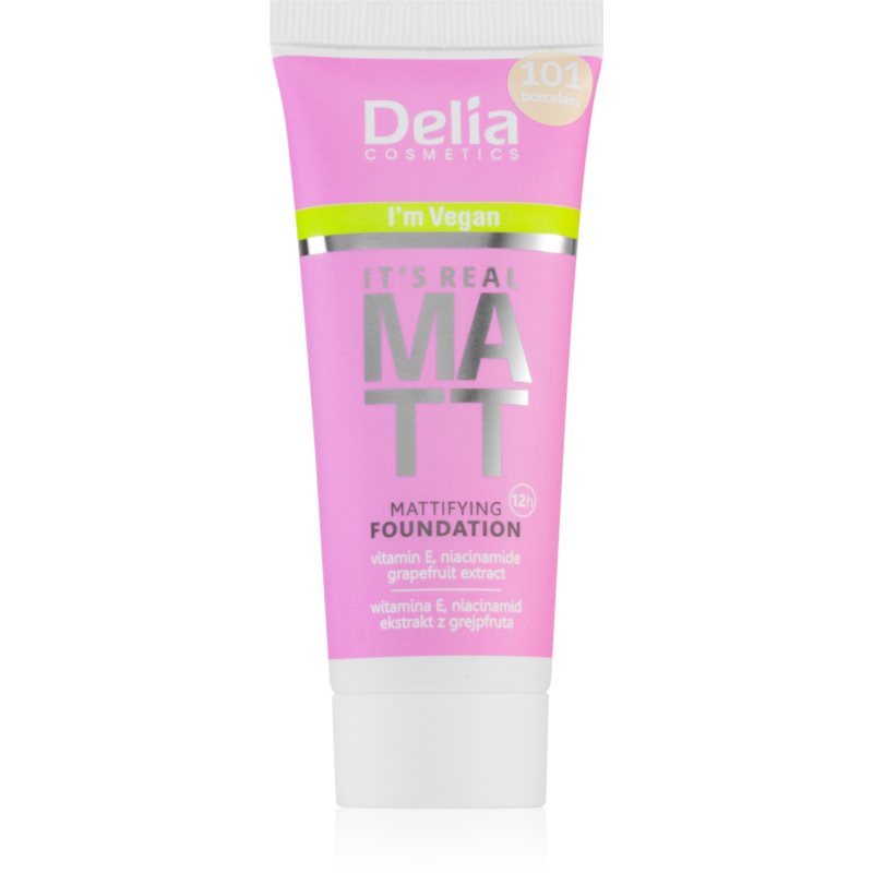 DELIA Real Matt 104 podkład sand 30ml