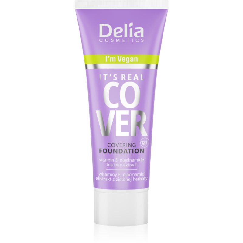 DELIA Real Cover 202 podkład beige 30ml