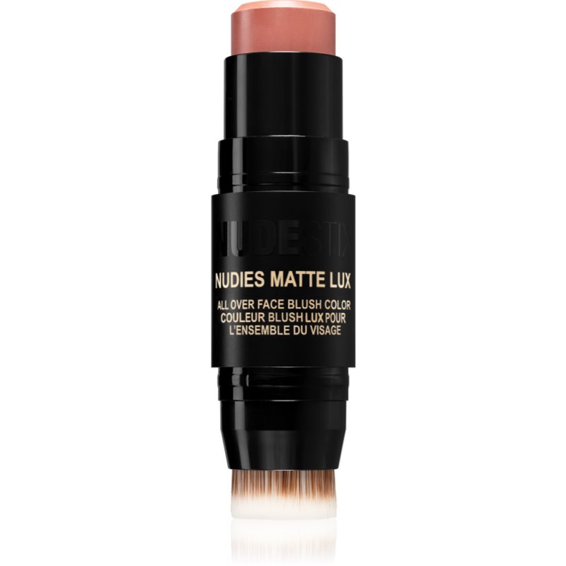 Nudies All Over Face Matte Lux — Róż w sztyfcie