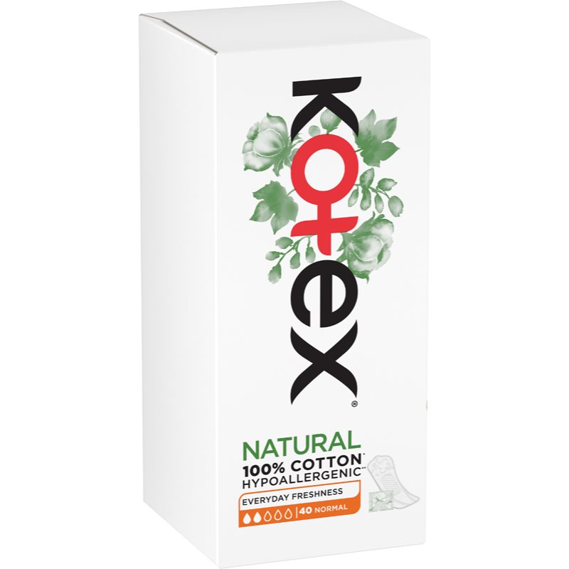 KOTEX Normal Organic Wkładki higieniczne, 40szt.
