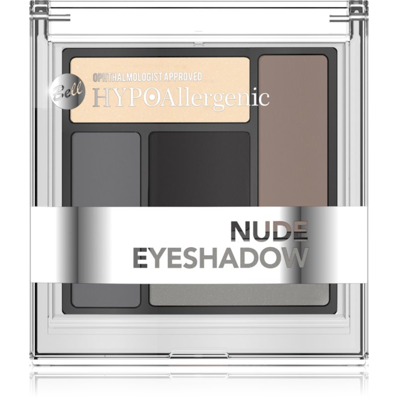 Bell HypoAllergenic Nude Eyeshadow, hypoalergiczne satynowo-kremowe cienie do powiek, 02, 5 g