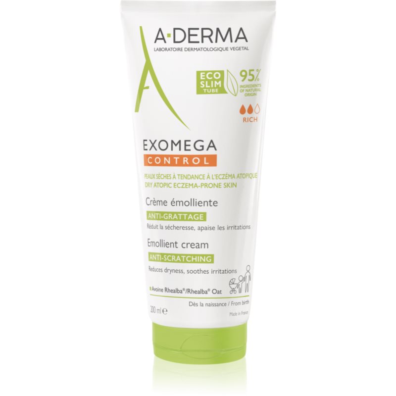 Pierre Fabre A-DERMA EXOMEGA CONTROL Krem emolient - zmiękczający, 200ml