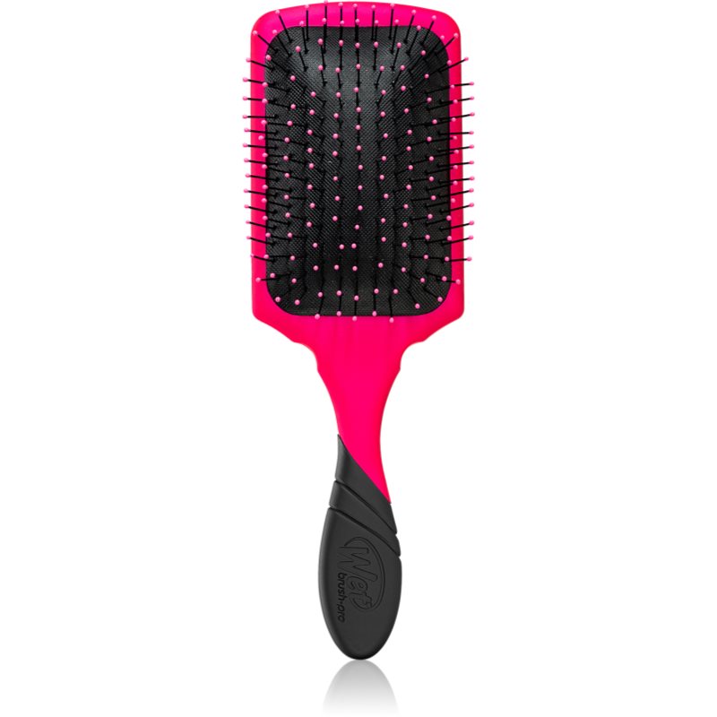 Wet Brush Pro Paddle Detangler pink szczotka do włosów z otworami wentylacyjnymi i antypoślizgową rączką
