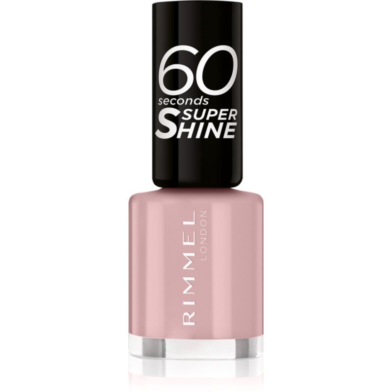 Rimmel London 60 Seconds Super Shine Lakier do paznokci 8 ml Odcień 723 Sea Nymph