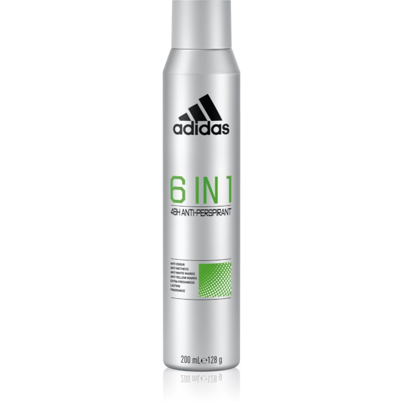 Adidas 6 In 1 48H Anti-Perspirant Antyperspirant dla mężczyzn 200 ml