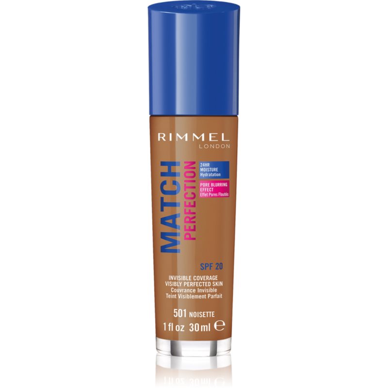 Rimmel (toaleta) - Match Perfection Foundation, Noisette, 30 ml