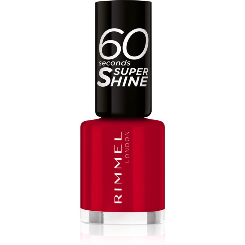 Rimmel, Lakier Do Paznokci 60 Seconds, 313 Feisty Red, 8ml