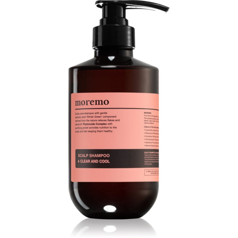 Moremo Scalp Shampoo Clear and Cool Oczyszczający szampon do skóry głowy