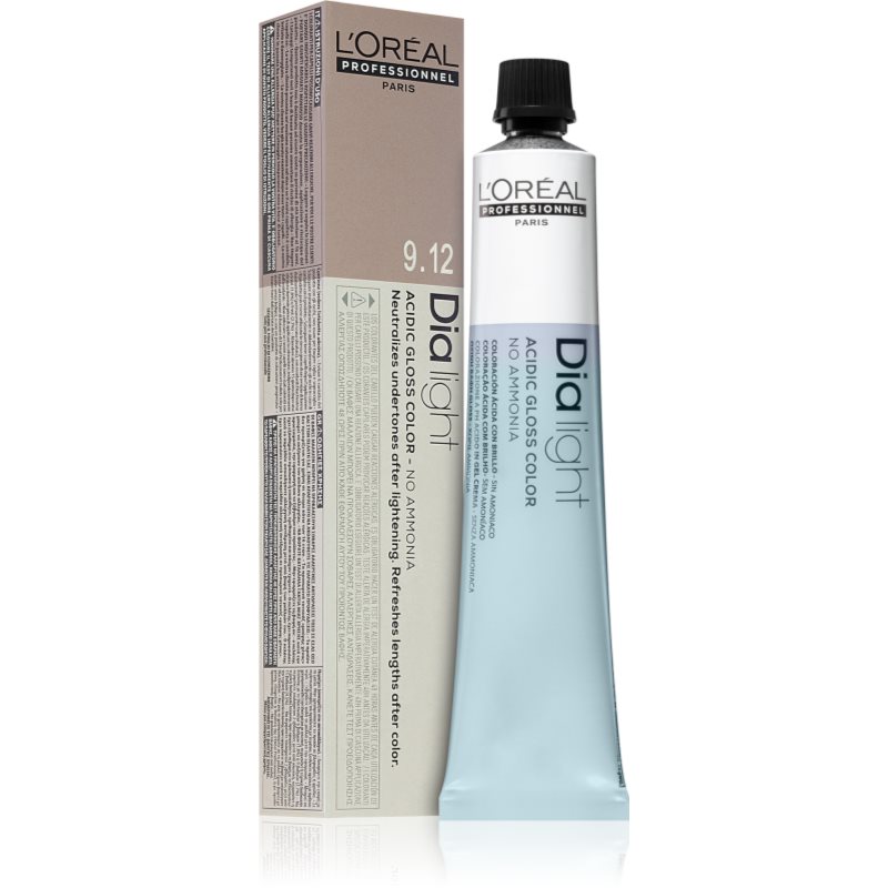 L’Oréal Professionnel Dia Light trwała farba do włosów bez amoniaku odcień 9.12 50 ml
