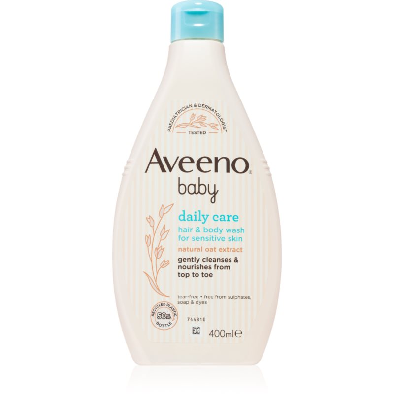 Aveeno Baby Hair&Body Wash szampon dla dzieci włosów i ciała 400 ml