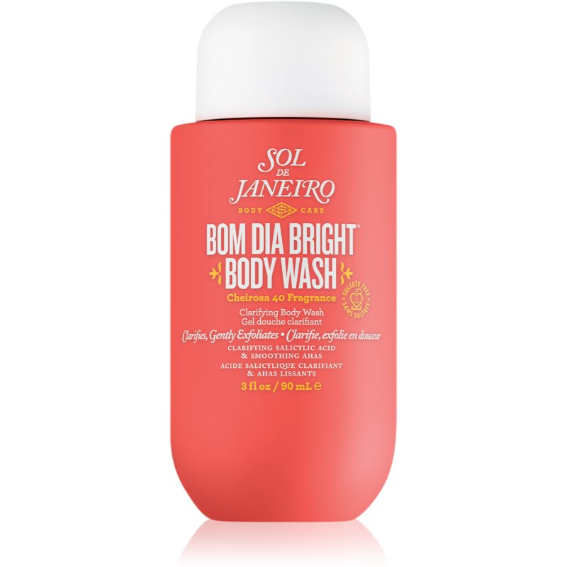 Sol de Janeiro Bom Dia™ Bright Body Wash złuszczający żel pod prysznic o działaniu wygładzającym 90 ml