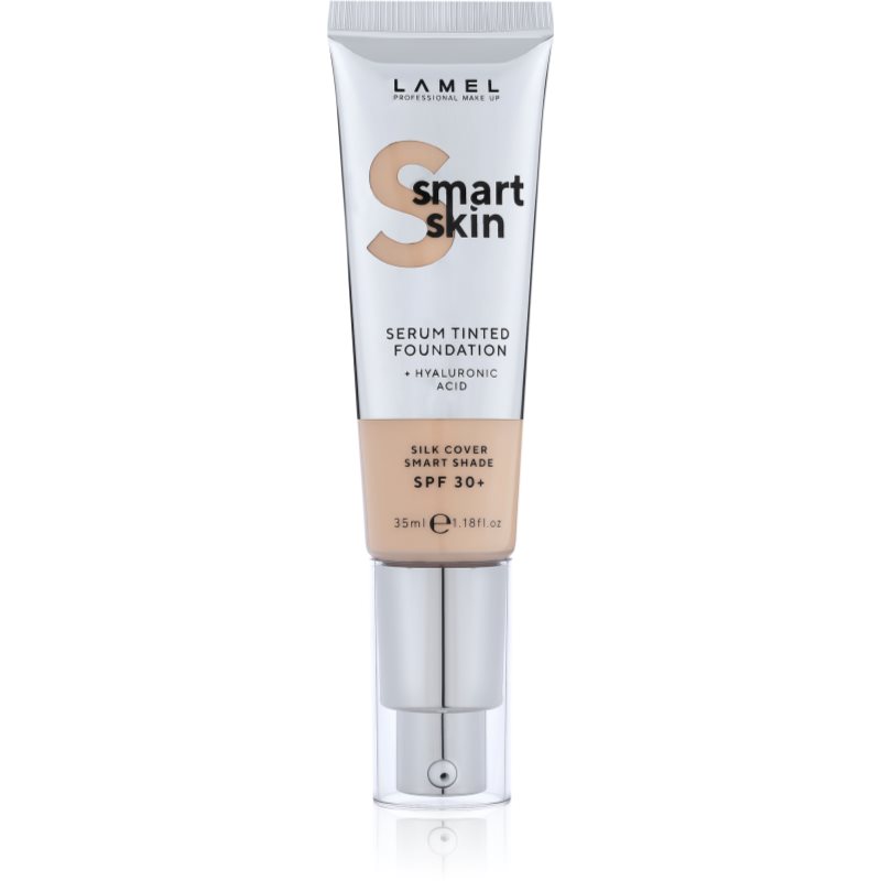 LAMEL Smart Skin Serum Tinted Foundation Podkład nawilżający z kwasem hialuronowym nr 402 Beige 35ml