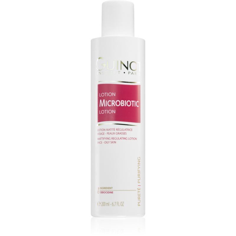 Guinot Microbiotic Tonik matujący, zwężający rozszerzone pory do skóry tłustej 200ml