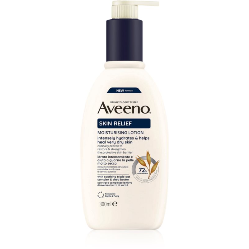 Aveeno Skin Relief Nourishing Lotion nawilżające mleczko do ciała do bardzo suchej skóry 300 ml