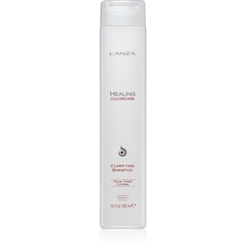 L'anza lanza Healing Color Care fiying klarytromycynę Shampoo 300 ML czyści gruntownie nie uszkadzając przy farba do włosów lanza-healing-colorcare-clarifying-shamp