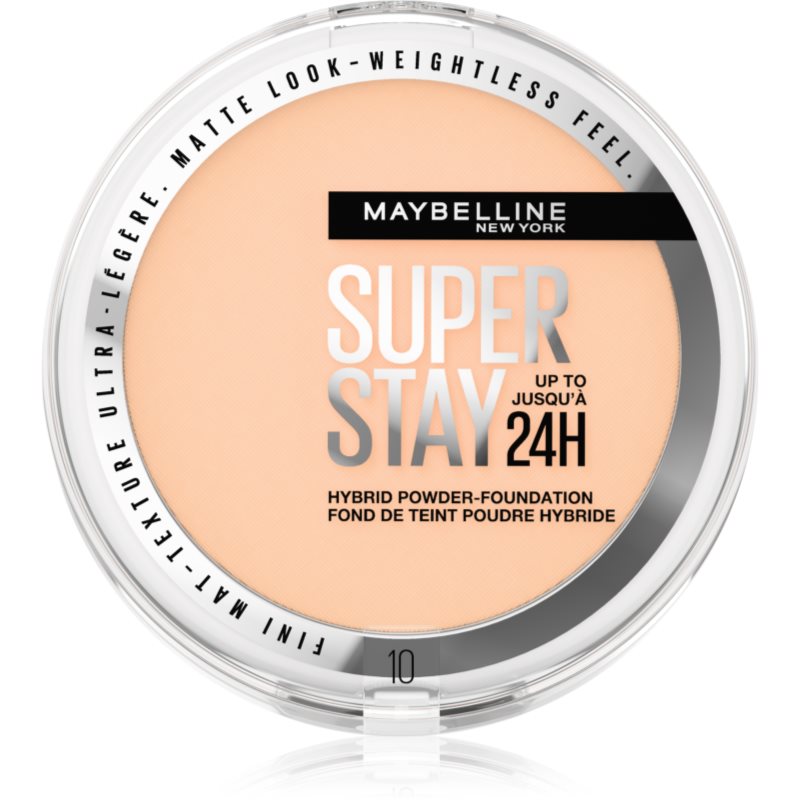 Maybelline New York Superstay 24H Hybrid Powder Foundation 10