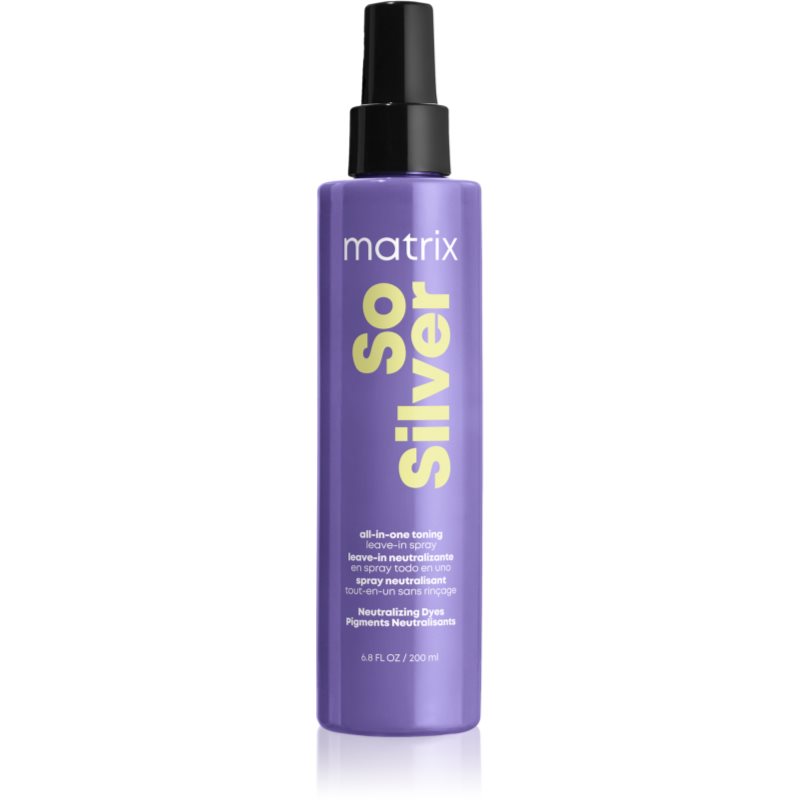 Matrix Total Results Total Results So Silver
Spray neutralizujący do włosów siwych i platynowego blondu 200.0 ml
