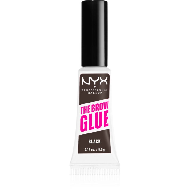 NYX PROFESSIONAL MAKEUP THE BROW GLUE INSTANT BROW STYLER ŻEL DO STYLIZACJI BRWI 05 BLACK 5G
