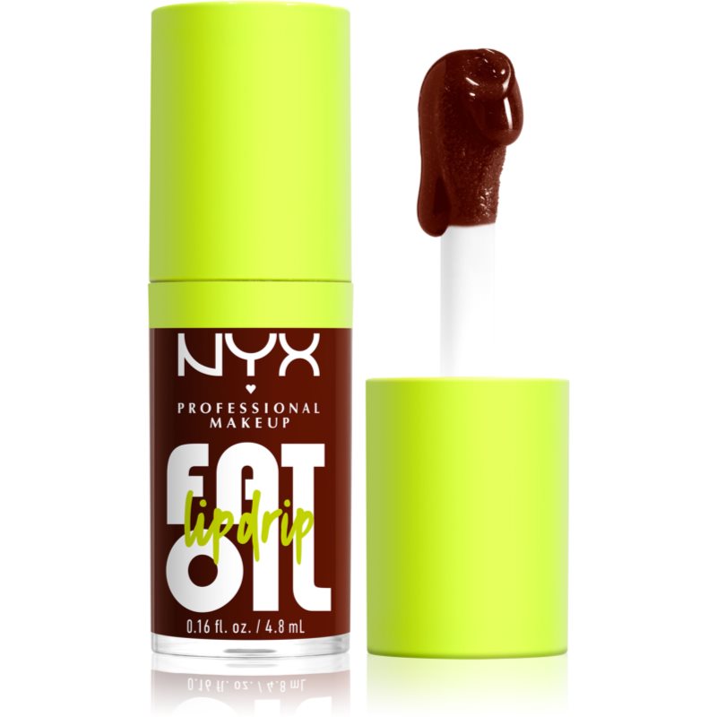 NYX PROFESSIONAL MAKEUP Fat Oil Lip Drip 08 Status Update - Olejek do ust 08 Status Update