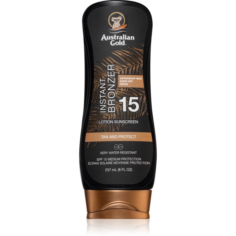 Australian Gold Lotion Balsam Spf 15 z bronzerem